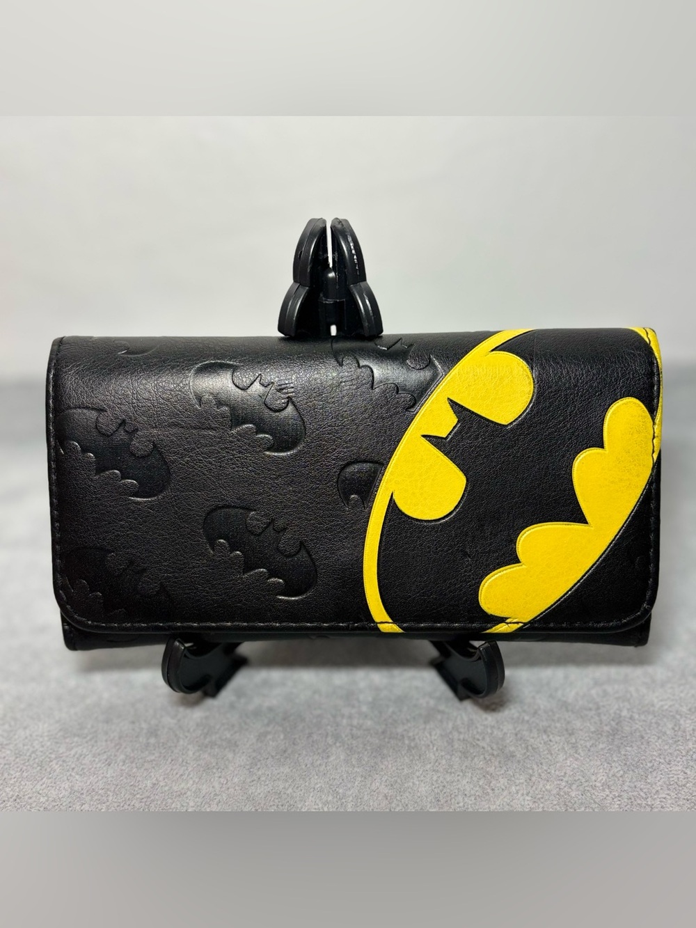Batman Signal Black & Yellow Clutch Wallet